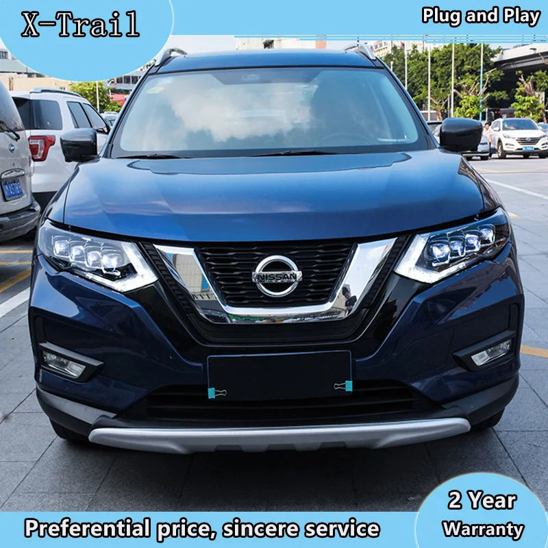 Автомобильный Стайлинг для Nissan X Trail головной светильник s 2017 2019 x след Ниссана