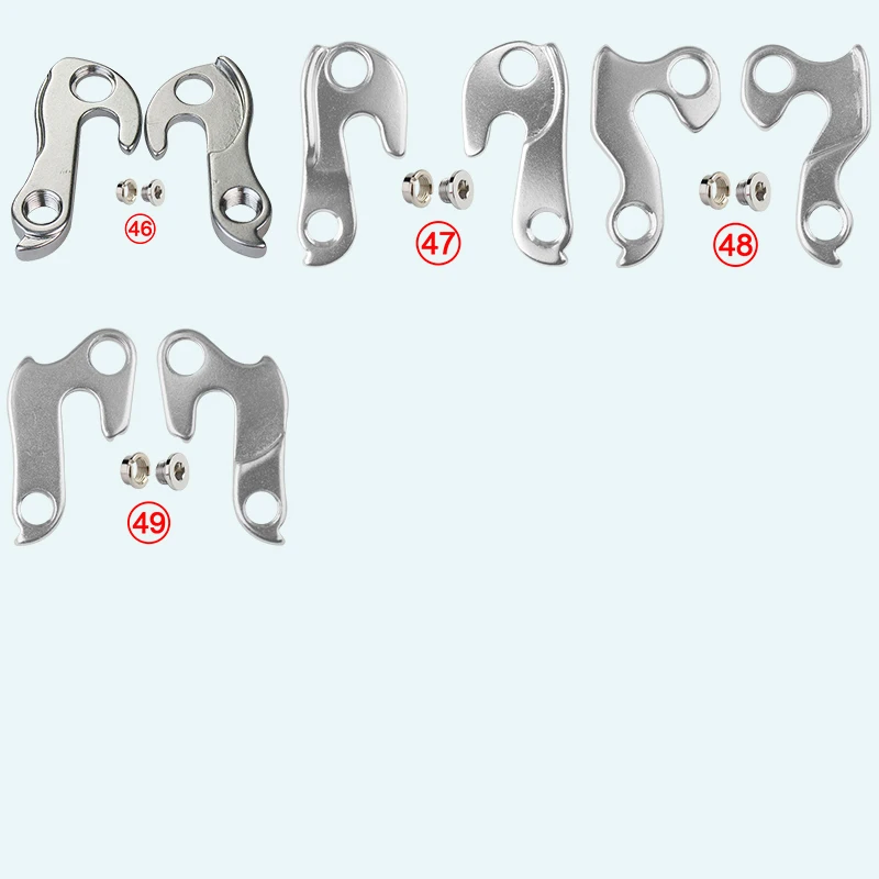 1 шт. с винтами подвесной крючок заднего переключателя передач для горного