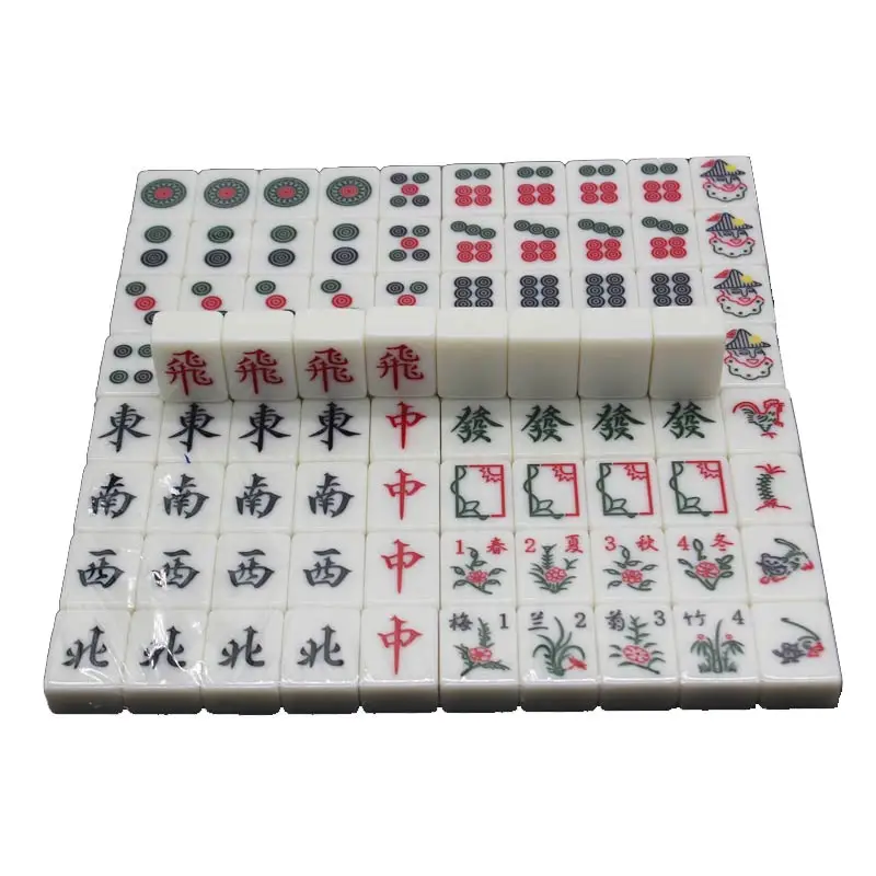 

marked mahjong for infrared contact lense magic trick game board can customizable Mah-jong set