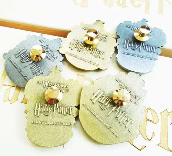 Gryffindor/Hogwarts Slytherin School Metal Cool Badge Pin Brooch Chestpin Costume Accessory Gift