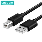 Кабель USB A (штекер)USB B (штекер), 1м, 1,5м, 2м, 3м, 5м, высокоскоростной, для синхронизации данных, для 3D принтера Lenovo