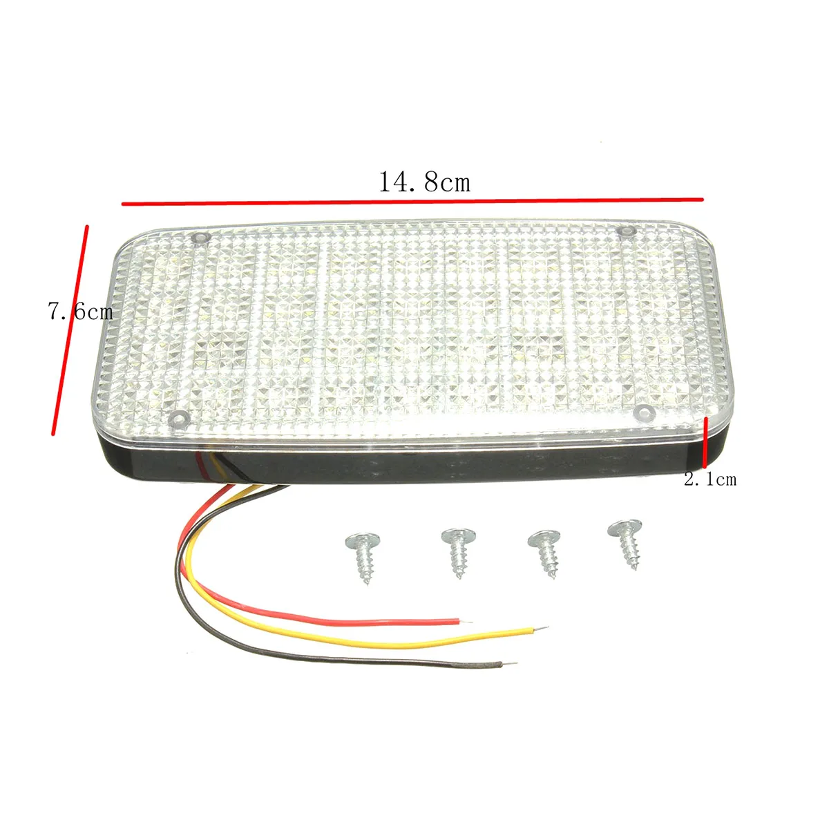 12 В 36 светодиодный яркий Автомобильный интерьер потолочные светильники