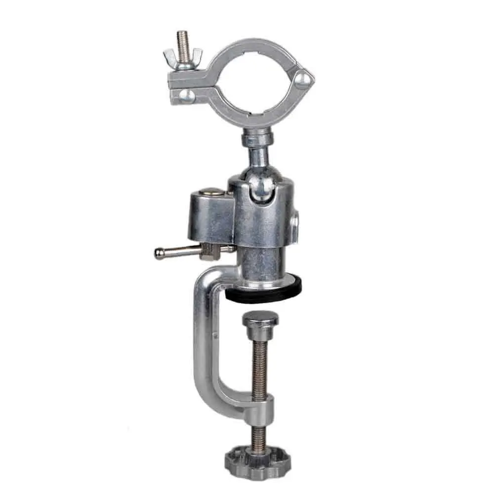 

Настольные тиски 2 в 1, зажим 360 дюйма, держатель для дрели, Dremel для вращающегося инструмента, инструменты для моделирования, металлический ра...