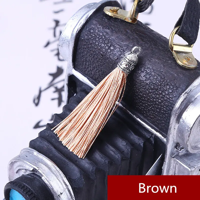 Brown 20 шт. металлический колпачок, мини бахрома с кисточками, сделай сам, подвеска, ювелирные изделия, занавески, одежда, декоративные аксессуары, ключи от машины, сумка, подвеска для изготовления, кисточки - Цвет: Brown