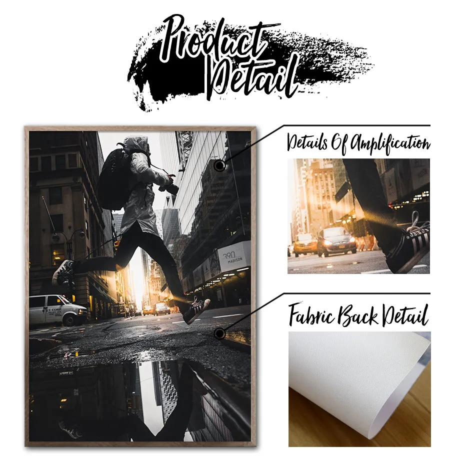 Городской Паркур здание микроавтобуса корабль порт стены искусства холст