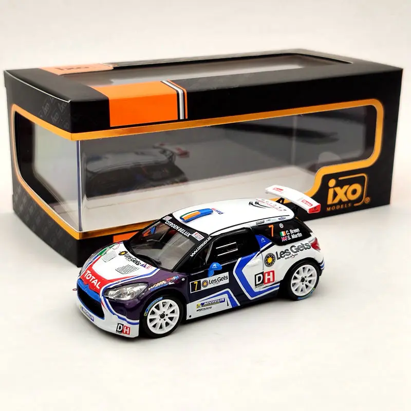 IXO 1:43 для Citroen DS3 R5 #7 Rallye Du Condroz Huy 2016 RAM652 литье под давлением Ограниченная серия| |