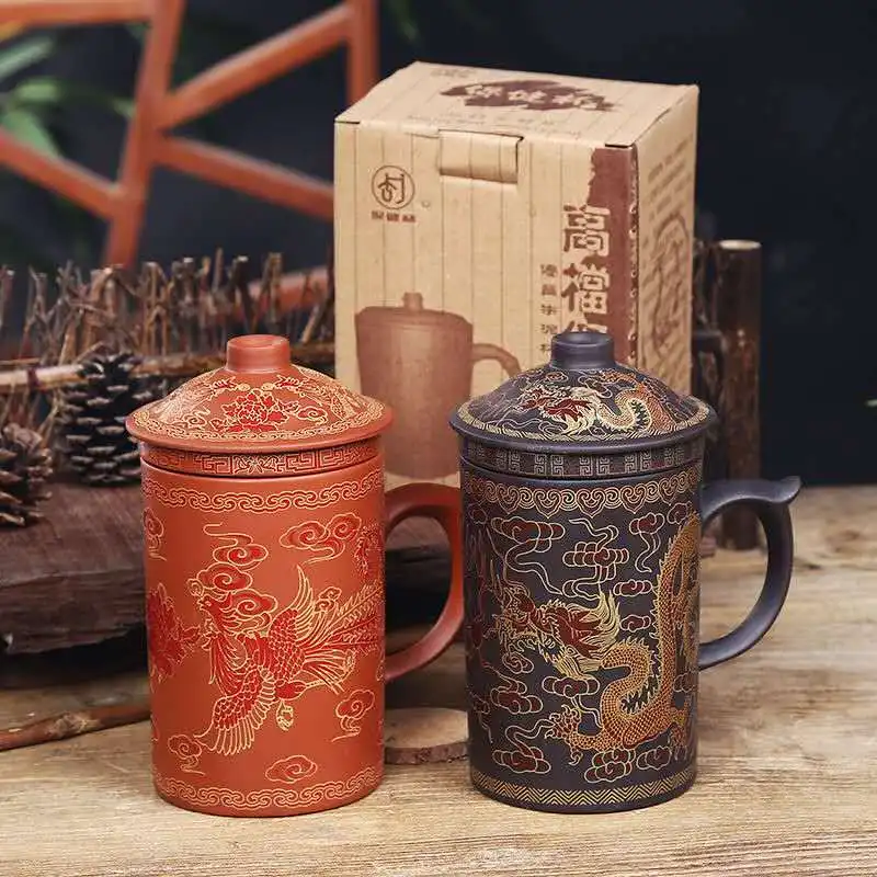 

Чайный дом у жени Китай Чашка с кришкой и заварник Yixing Zisha