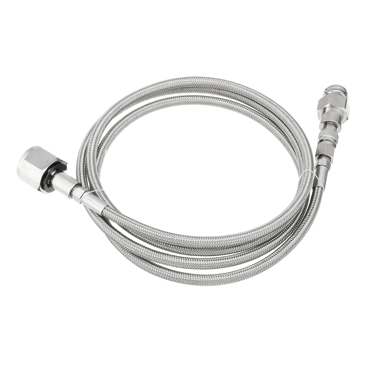 

CO2 for SodaStream Soda Club To External CGA320 Tank Direct Adapter and Hose Kit 72inch Braided Hose