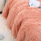 Утолщенное плюшевое домашнее постельное белье, Коралловое плюшевое одеяло на кровать, теплое мягкое покрывало для дивана, покрывала, искусственное одеяло, покрывало