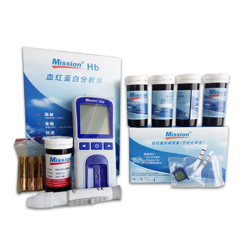 

Aikang Genuine Hemoglobin Detector Hb Test Strip Maternal And Child Anemia Hemoglobin Detection