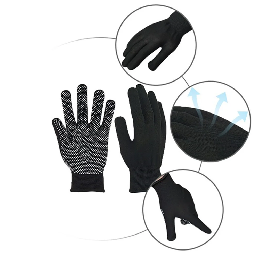 

1 Pair Heat Resistant Protective Glove Hair Styling For Curling Straight Flat Iron Work Oven Mitts Kitchen Accessories Gadgets