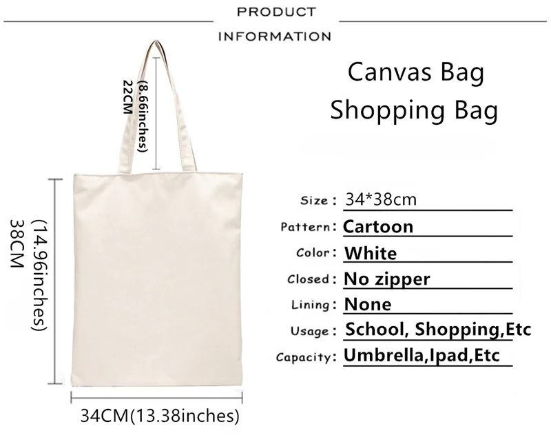 

Saiki k shopping bag eco bolso grocery jute bag bolsa shopping bag bolsas reutilizables tote shoping sac tissu