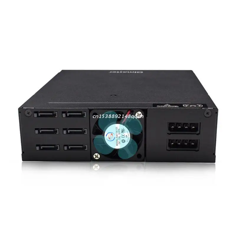 

MR-6601 6 Bay Hard Disk Enclosure Rack Data Storage for 2.5" SATA SSD HDD Case Dropship