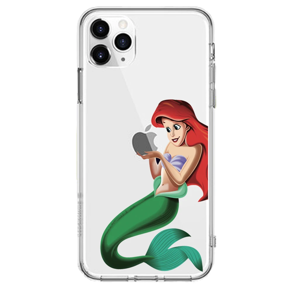 Чехол для iPhone X 5, 5S, 6, 6 S, 7, 8 Plus, X, XS Max, XR, белоснежная принцесса, чехол для iPhone 7, SE, мягкий ТПУ чехол для iPhone 8, 11Pro, чехол