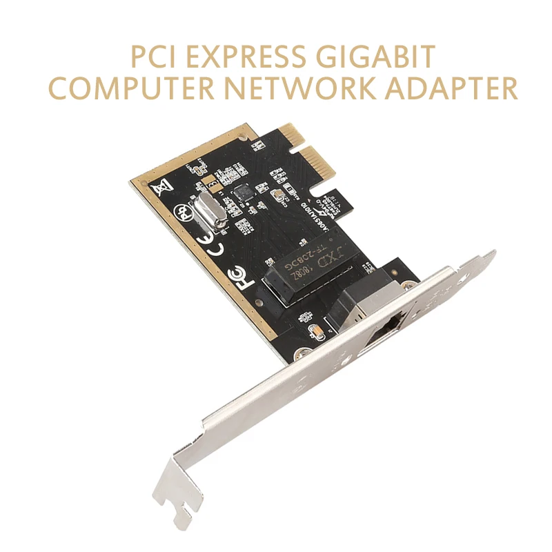 Сетевая карта PCI Express 1000 Мбит/с Gigabit Ethernet 10/100/1000 м RJ 45 сетевой адаптер конвертер