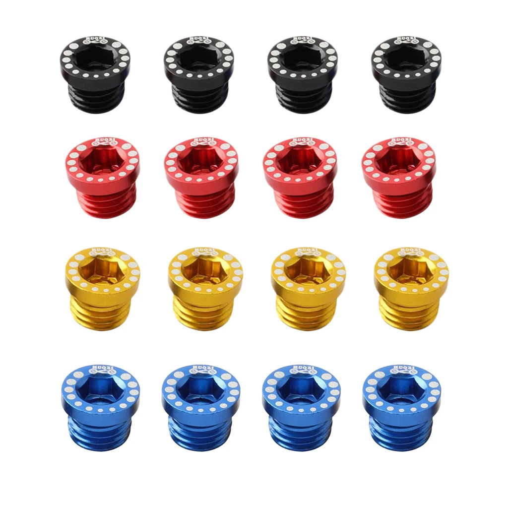 

Set of 4 Aluminum Alloy V Brake Screw Dust-proof Anti-rust