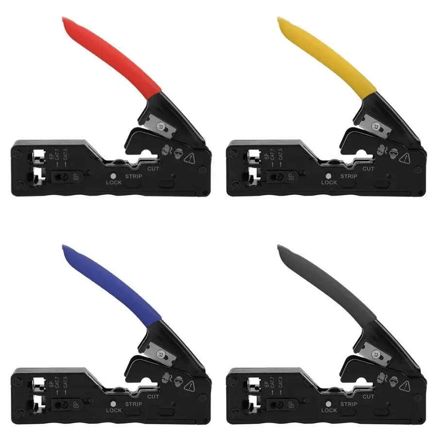 Инструмент RJ45 для сетевой магнитной обжимной инструмент Cat7 Cat6 Cat5 Модульные