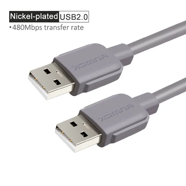 USB 2.0 Cable Anmck USB-USB 3,0 кабель-удлинитель типа A папа-папа USB3.0 2,0 удлинитель для радиатора жесткого диска Webcom 1,5 м 2 м 3 м 5 м - Цвет: USB 2.0 Cable