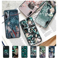 genshin impact xiao phone case for redmi note 6 8 9 10 pro 10 9s 8t 7 5a 5 4 4x silicone cover