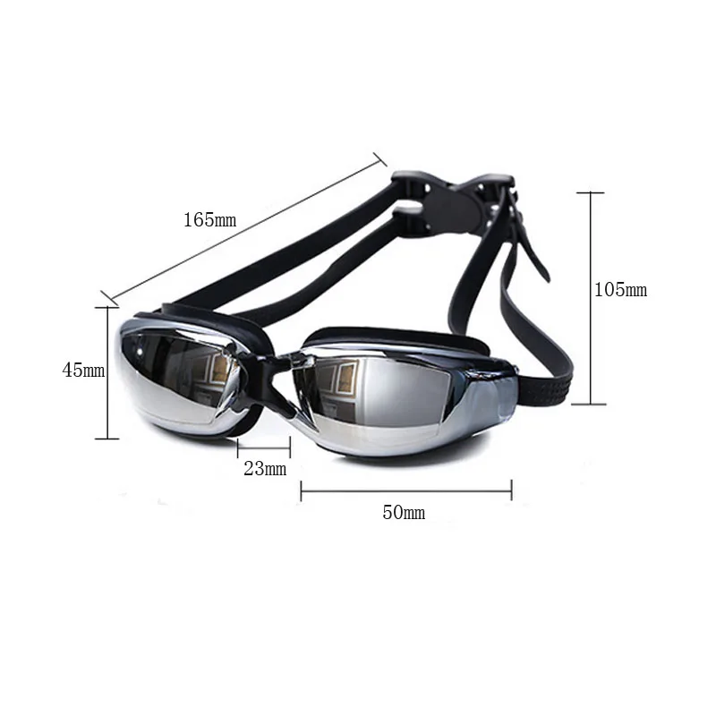 Очки для плавания взрослых и детей очки близорукости по рецепту оптические