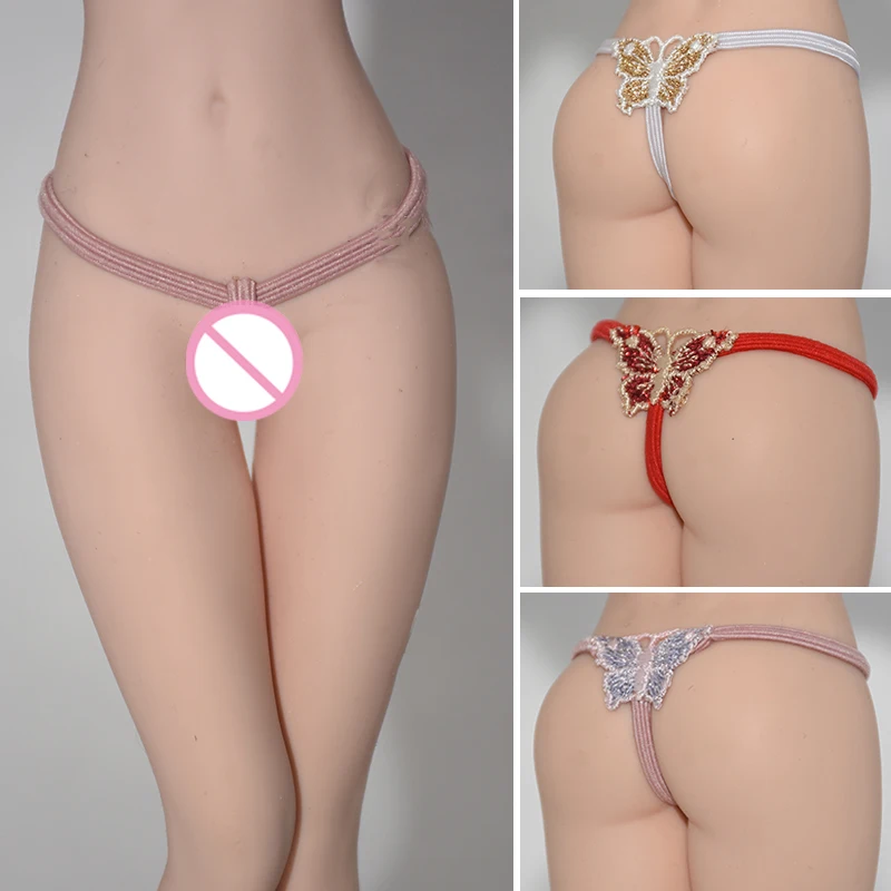 

1 / 6 Female Soldier's T-back Underwear UD TBLeague European American Briefs for Action Figures