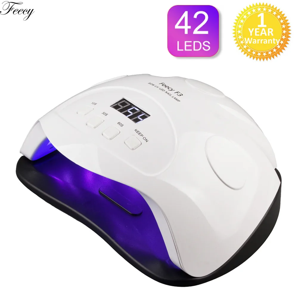 УФ лампа для маникюра F6 СВЕТОДИОДНЫЙ светильник сушки гель лака 86 Вт|gel led lamp|lamp for