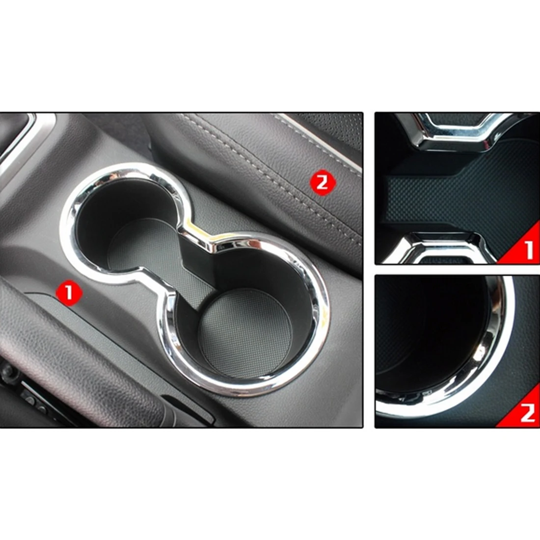 

Creta ix25 Hyund For ix25 Hyundai Creta Accessories Cup Holder Decoration Cup Hole Cover Trim Interior Mouldings ABS