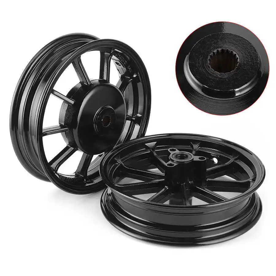 10 дюймов ступица колеса 9 спицевых ободов мотоциклетный дисковый тормоз подходит