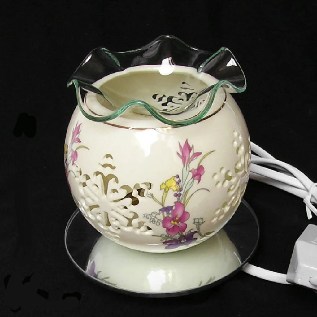 2 упаковки профессиональные прозрачные волнистые стеклянные тарелки крышка чаши