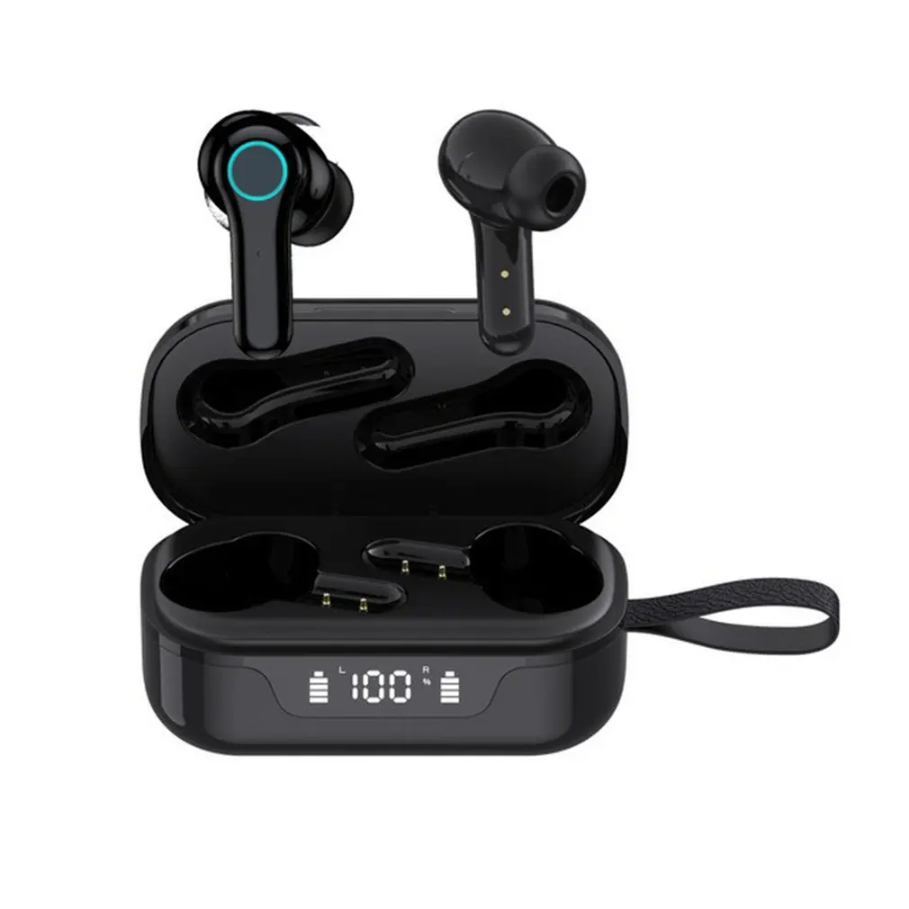 

Беспроводная гарнитура ANC с шумоподавлением, спортивные мини-наушники-вкладыши, эргономичный дизайн, динамический динамик 13 мм