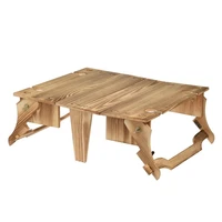 bamboo bed tray table for eating tv breakfast tray for bed foldable food dinner serving tray with folding legs for bedroom hos