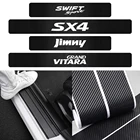 Для Suzuki Swift Jimny Ignis SX4 Grand Vitara Alto Baleno автомобильное украшение 4 шт. 4D из углеродного волокна дверные аксессуары