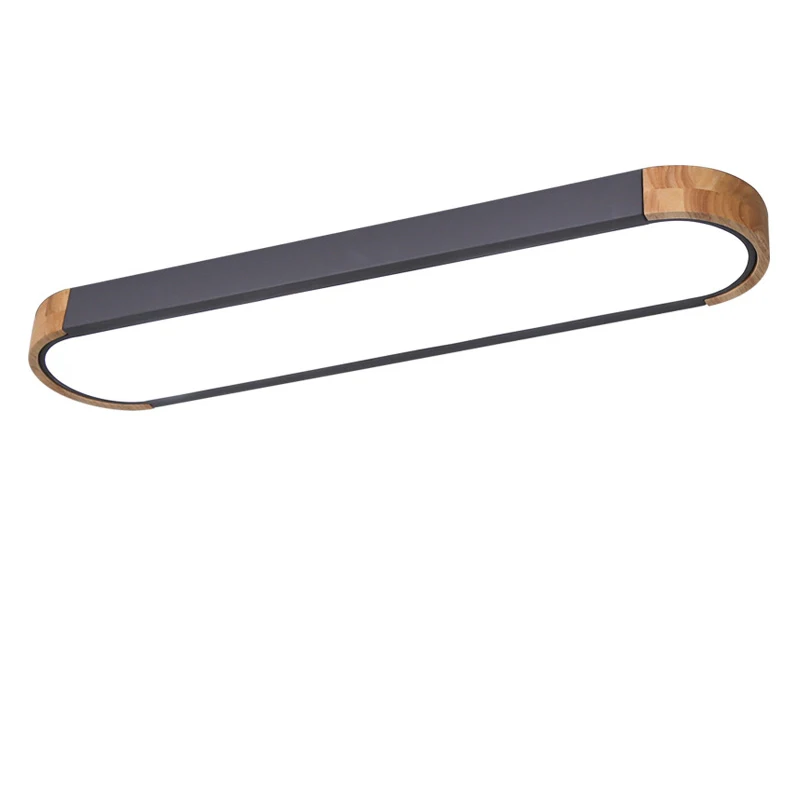 

Ceiling Lights Wooden decorative Remote control ceiling lamps panels For Living Room Bedroom lamp deckenleuchten