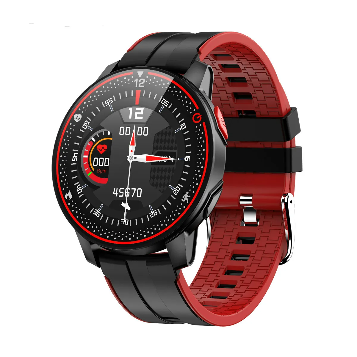 

R18 Smart Watch Sport Fitness Tracker Heart Rate Monitor Men Women Bluetooth 5.0 Smartwatch IP68 Waterproof For Android IOS