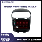 Автомагнитола 8 + 256 ГБ с Навигатором и GPS-Навигатором, Android 10, для Dodge Journey Fiat Leap 2012-2020