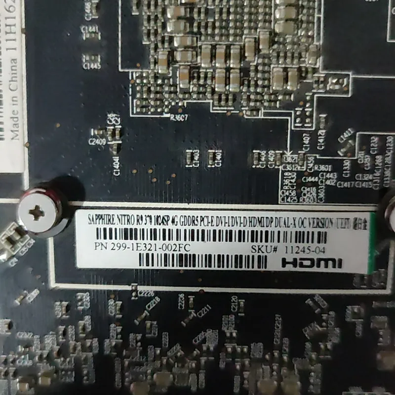 Видеокарты SAPPHIRE R9 370 4 Гб GPU AMD Radeon R7 370X R9370 графические карты экран для видеоигр