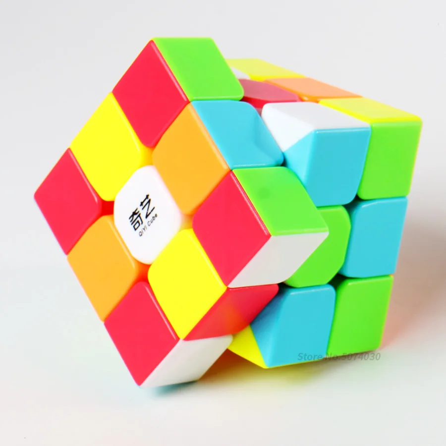 3x3x3 Кубик Рубика головоломка 2x2x2 магический куб без наклеек Qiyi Qidi Warrior W Cubo Mgiaco игрушки для детей
