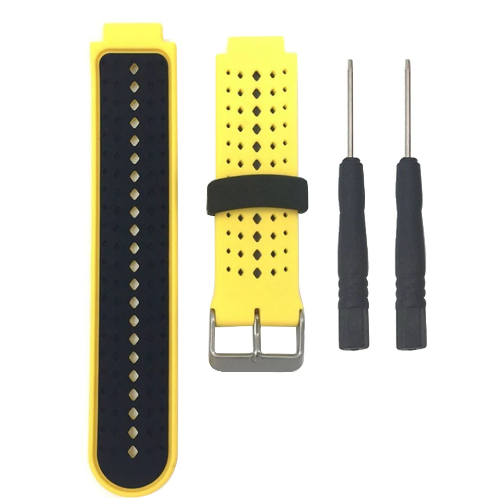 Ремешок сменный Gosear из мягкого силикона для наручных часов браслет с