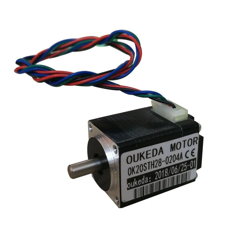 

20 two-phase stepper motor ultra-thin 28mm four-wire 5v-24v 20BYG28 stepper motor 20 motor