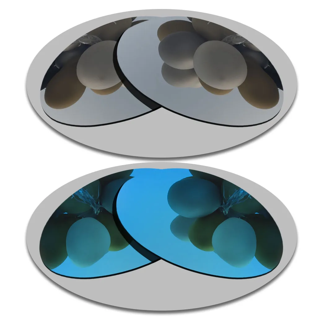 

100% поляризованные Сменные линзы точно ограненные для Romeo 1, солнцезащитные очки хромированные и синие, комбинированные варианты