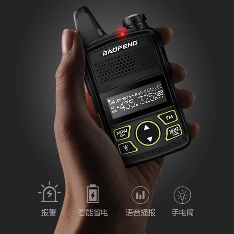 

Baofeng BF-T1 Portable Earphone Ptt MINI Walkie Talkie Handheld bft1 Hotel Civilian Radio Comunicador Ham HF Transceiver
