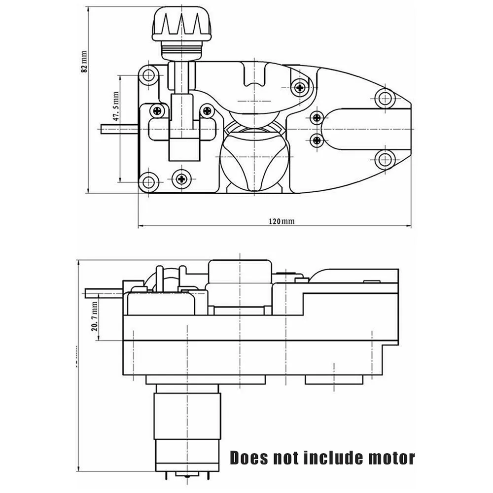 

12V DC 8W Duty Mig Welder Wire Feed Motor Mig Wire Feeder Assembly Machine Black Wear-resistant Smooth Wire Feeding