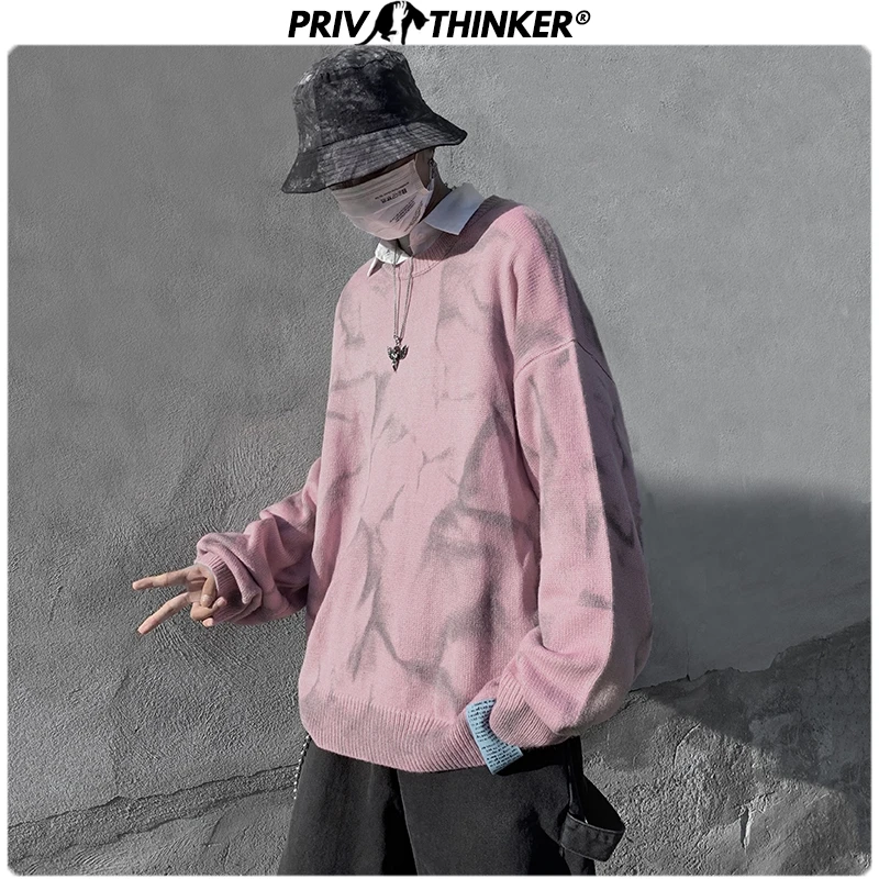 Privathinker Мужская Уличная одежда с круглым вырезом хип-хоп свитера мужские s 2020