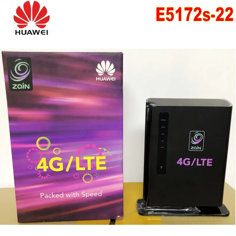 1000 мАч батарея+ черный цвет разблокированный huawei E5172 LTE CPE 4G маршрутизатор