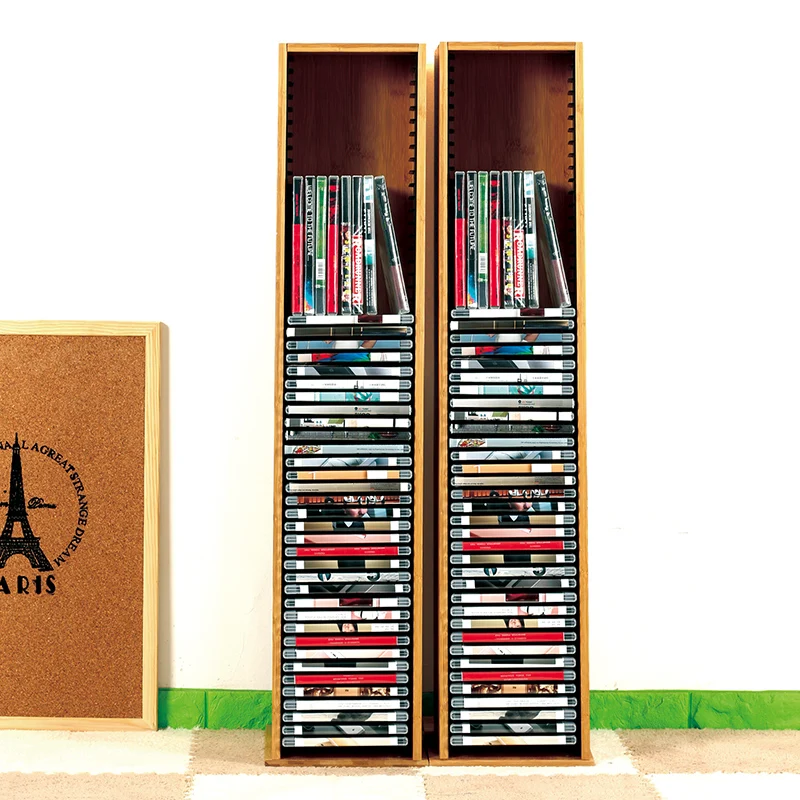 Стеллаж для CD держатель DVD стеллаж дисков ps4 Blu ray черный резиновый дисков.| |