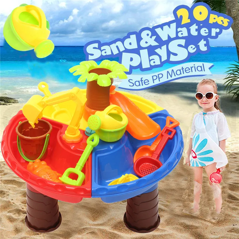 22 шт. детские пластиковые игрушки для песка|Пляжные/песочные игрушки| |