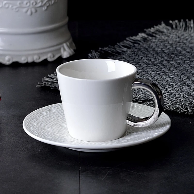 Style 5 160 мл Европейская кофейная чашка и тарелка отель Бизнес клуб западный ресторан кофейная чашка набор кафе чашка - Цвет: Style 5