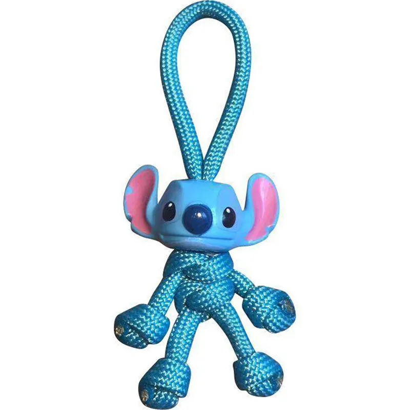 

Hot Sale Handmade Compile Building Block Keychain Helmet Doll Backpack Pendant Accessories Car Key Set Drill Small Animation Red