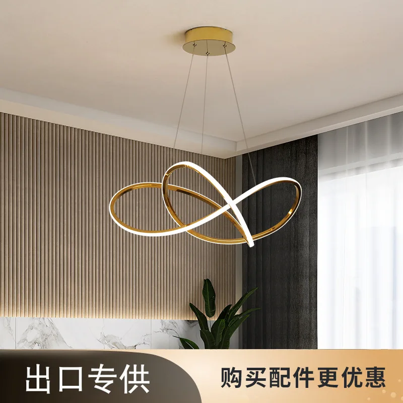 

Клевер нержавеющая сталь художественная люстра творческий ресторан модель комната спальня проход детской комнаты арт простые подвесные с...