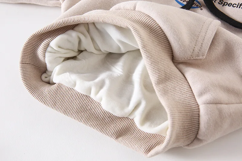 Корейский стиль новинка 2020 свитер с капюшоном для маленьких мальчиков принтом